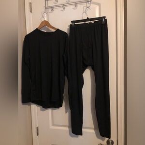 Polartec underwares long sleeve crew cut and long pants Thermal ware